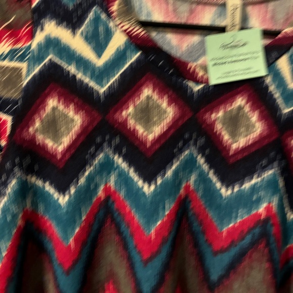 NWT jewel tone long sleeve dress, large - Picture 4 of 12